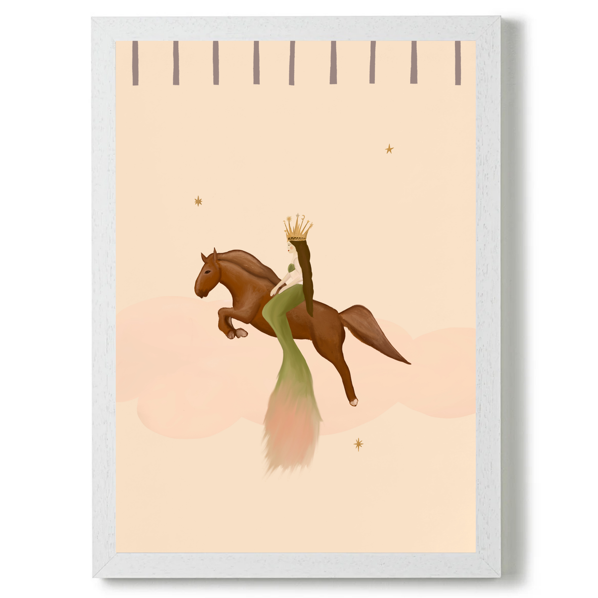 Mermaid on Horseback by Queen of the Rodeo