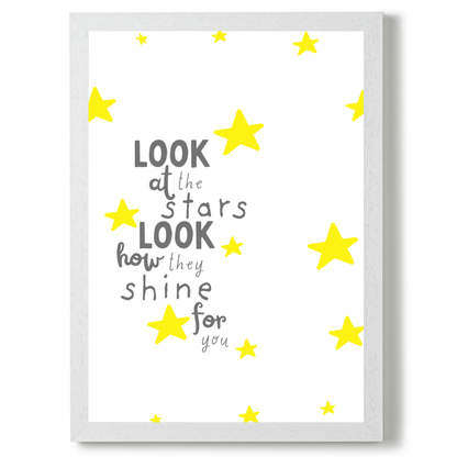 Look At The Stars by Print Studio By Anya