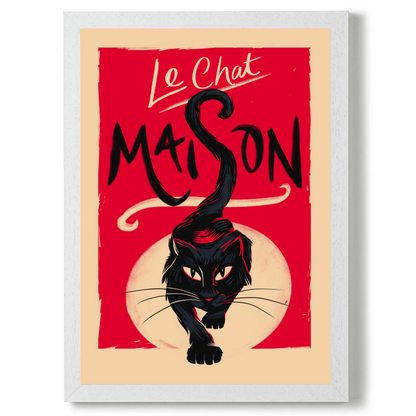 Le Chat Maison by Mark Harrison Prints