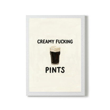 Creamy Pints by Athena Art