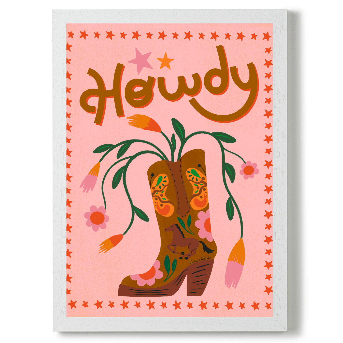 Howdy by Carrie Cantwell