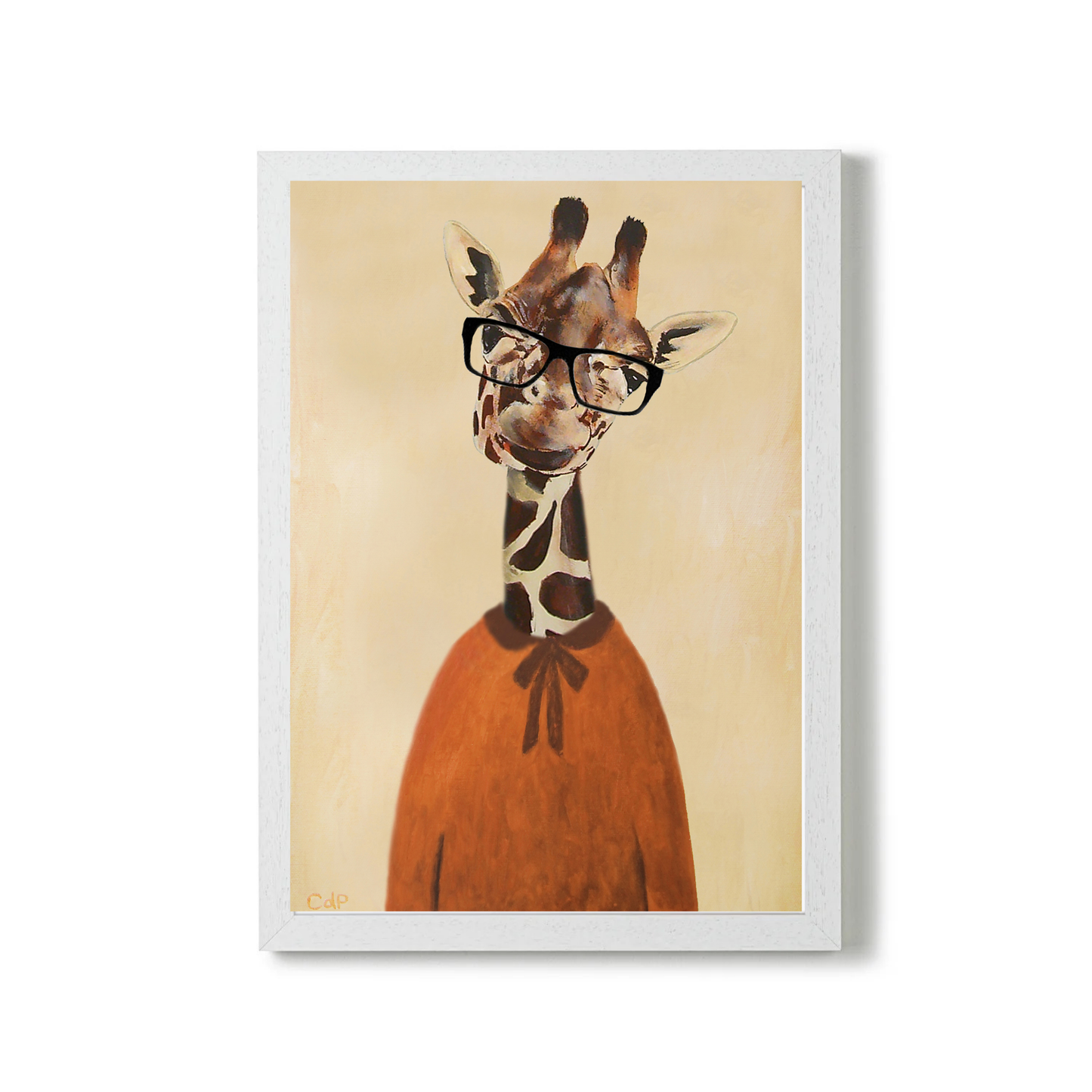Clever Giraffe by Coco Deparis