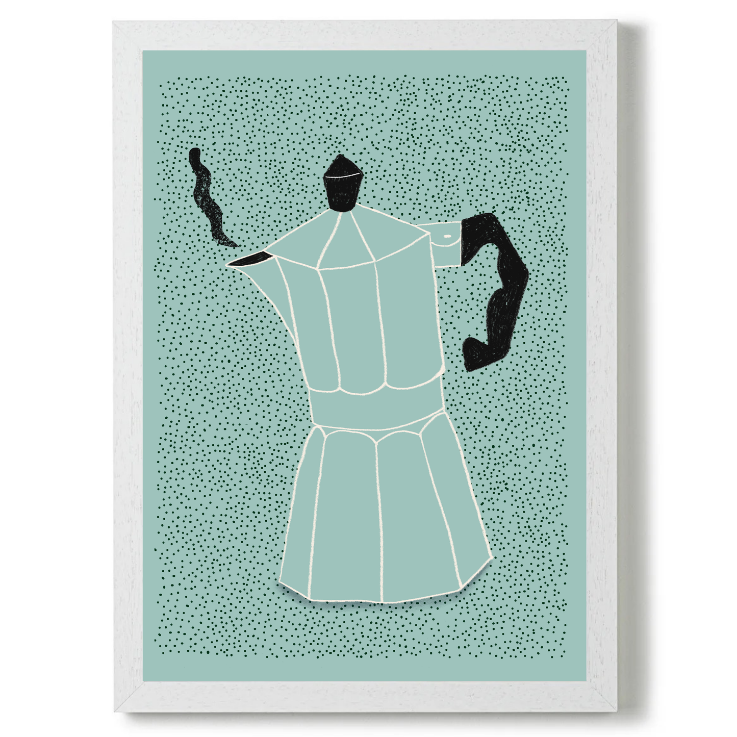 Italian Coffee Green by Ani Vidotto