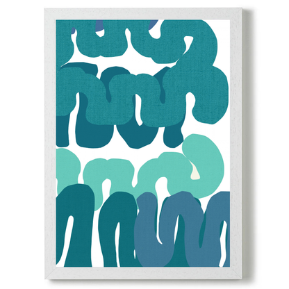 Blue Squiggles 3 by Cartissi