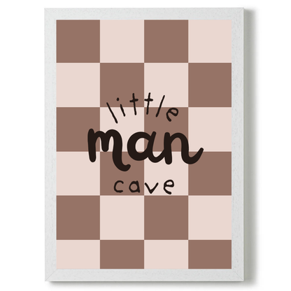 Little Man Cave by Print Studio By Anya