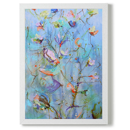 Flowers By Dawn 11 by STUDIO PAINT-ING