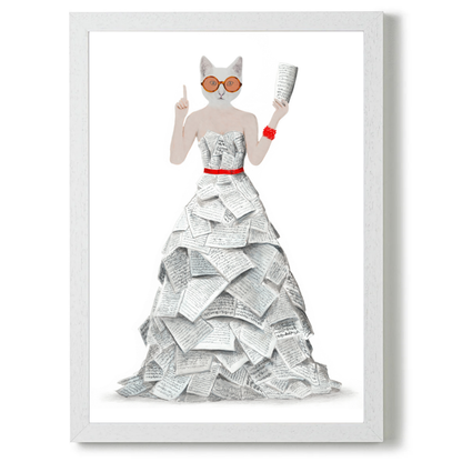 Poetry Cat by Coco Deparis