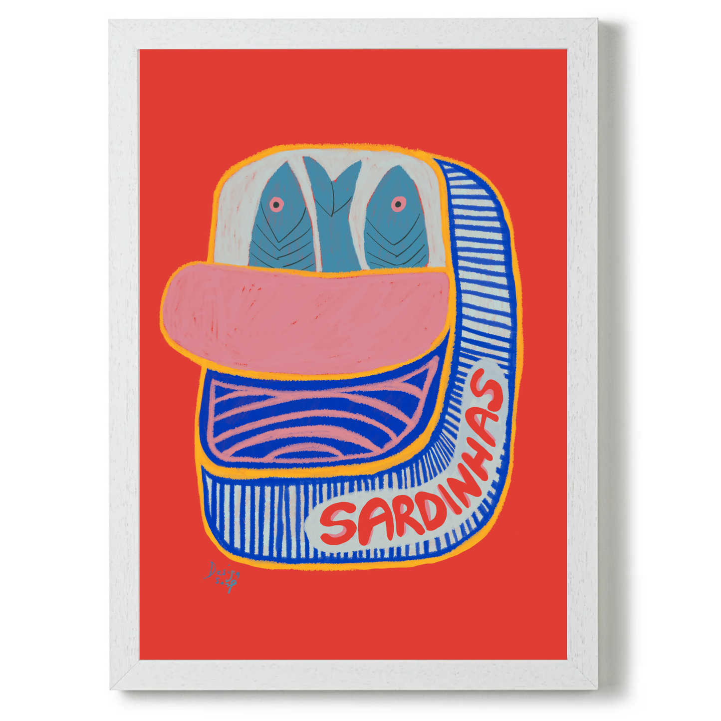 Sardinhas by Alix Campbell Art