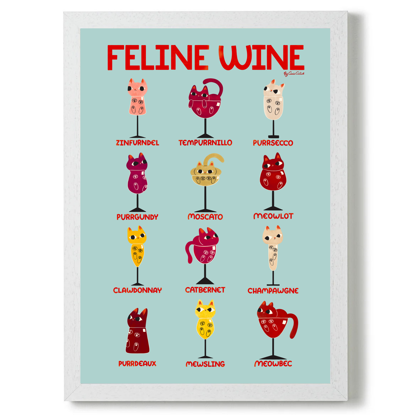 Feline Wine by Carrie Cantwell