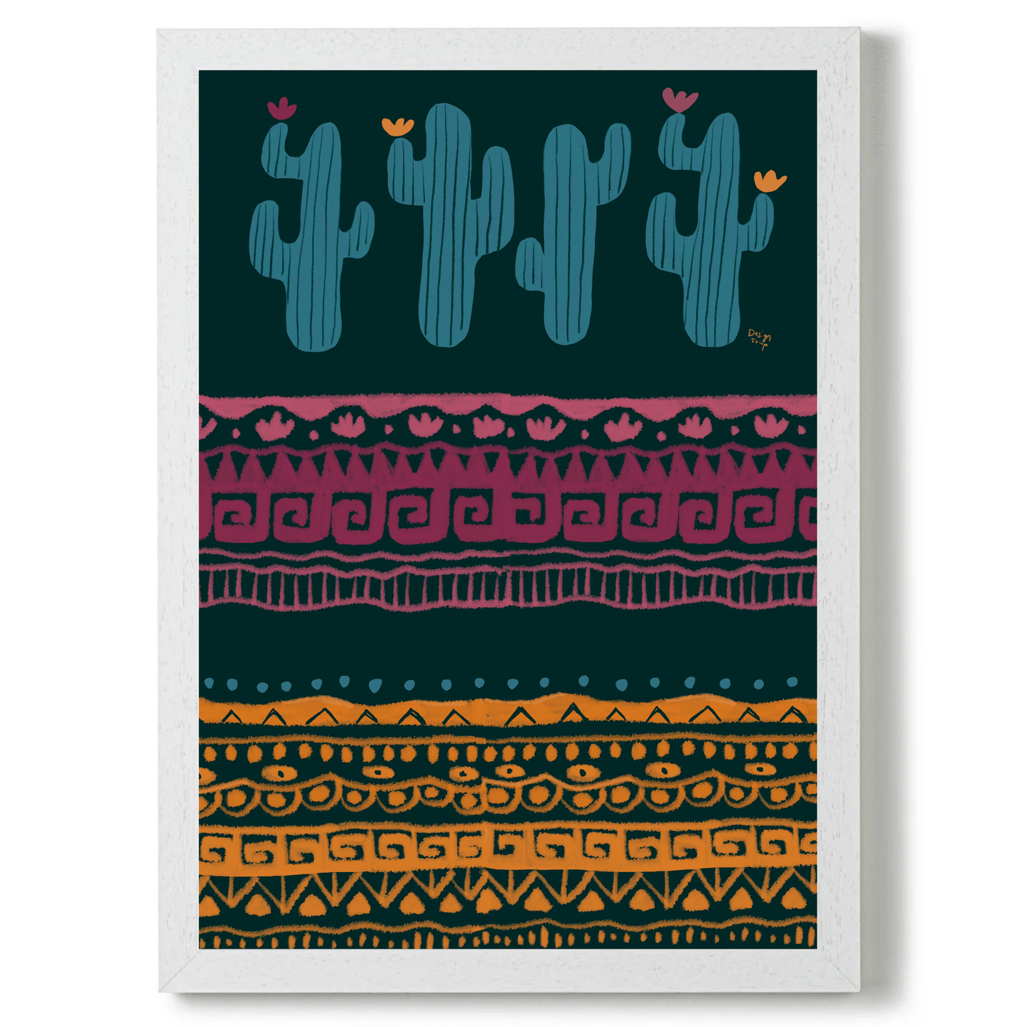 Cactus Party by Alix Campbell