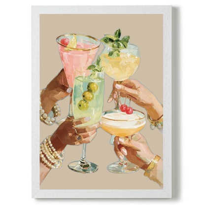 Cheers by Anya by Print Studio By Anya