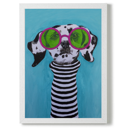 Stripy Dalmatian by Coco Deparis