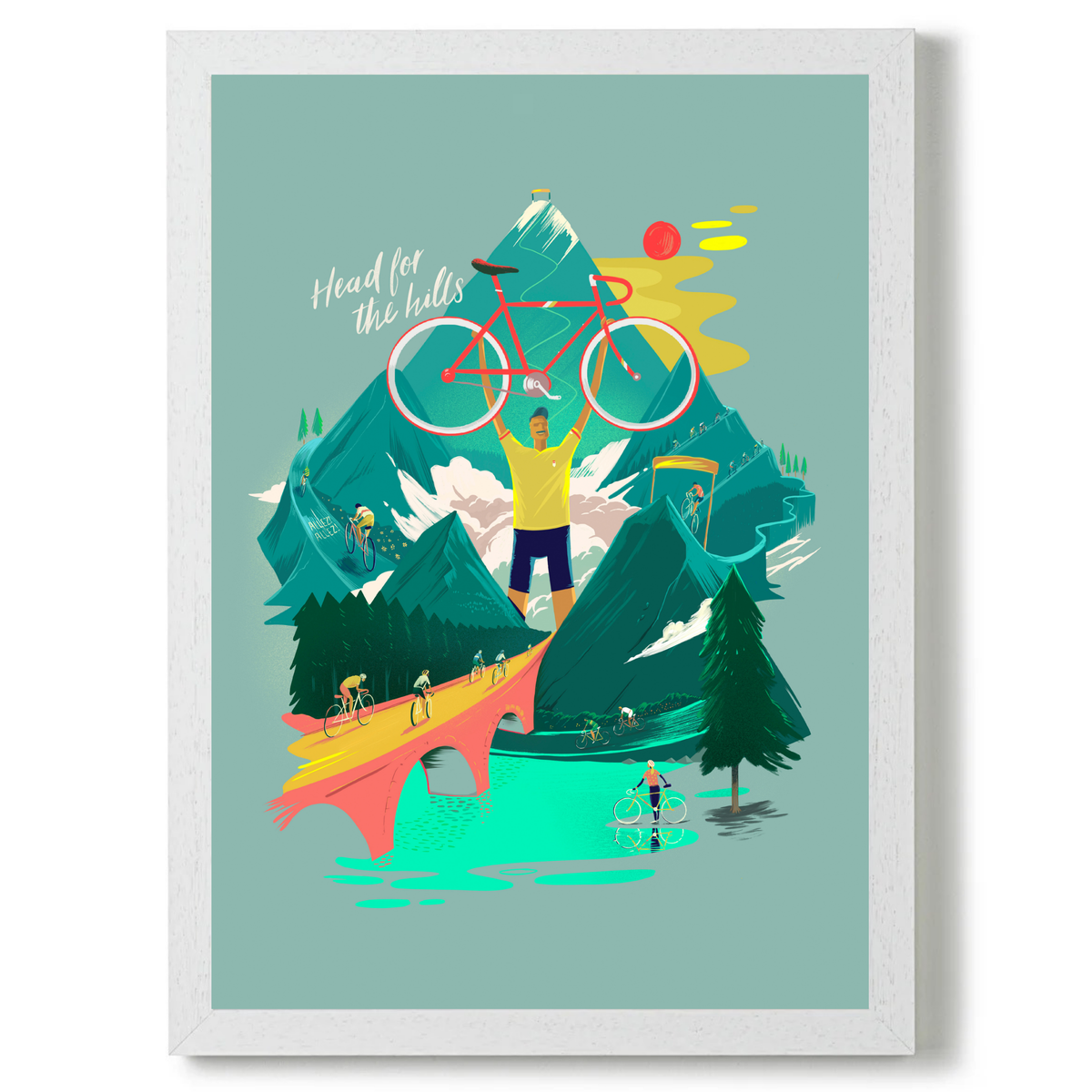 Head For The Hills by Mark Harrison Prints