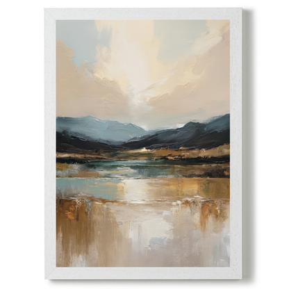 Mountain Valley at Dawn by Alpenglow Workshop