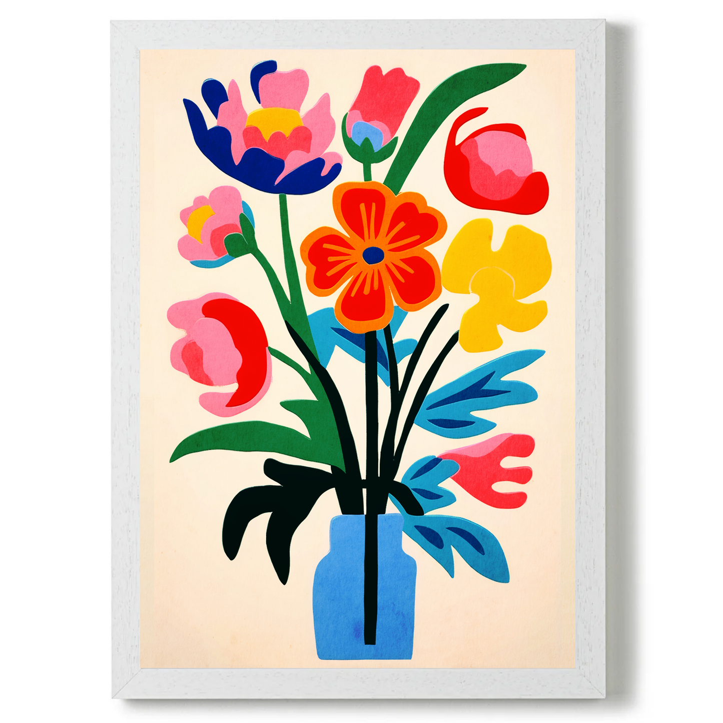 Colorful Flowers by Kubistika