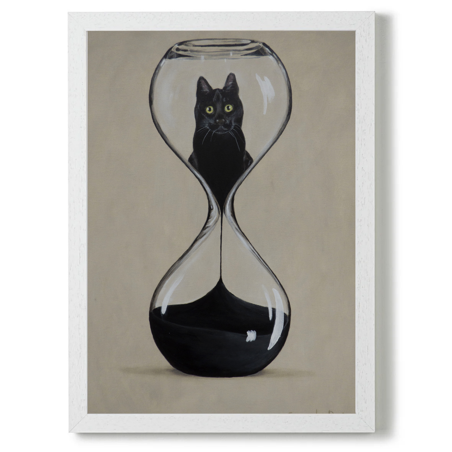 Hourglass Cat by Coco Deparis