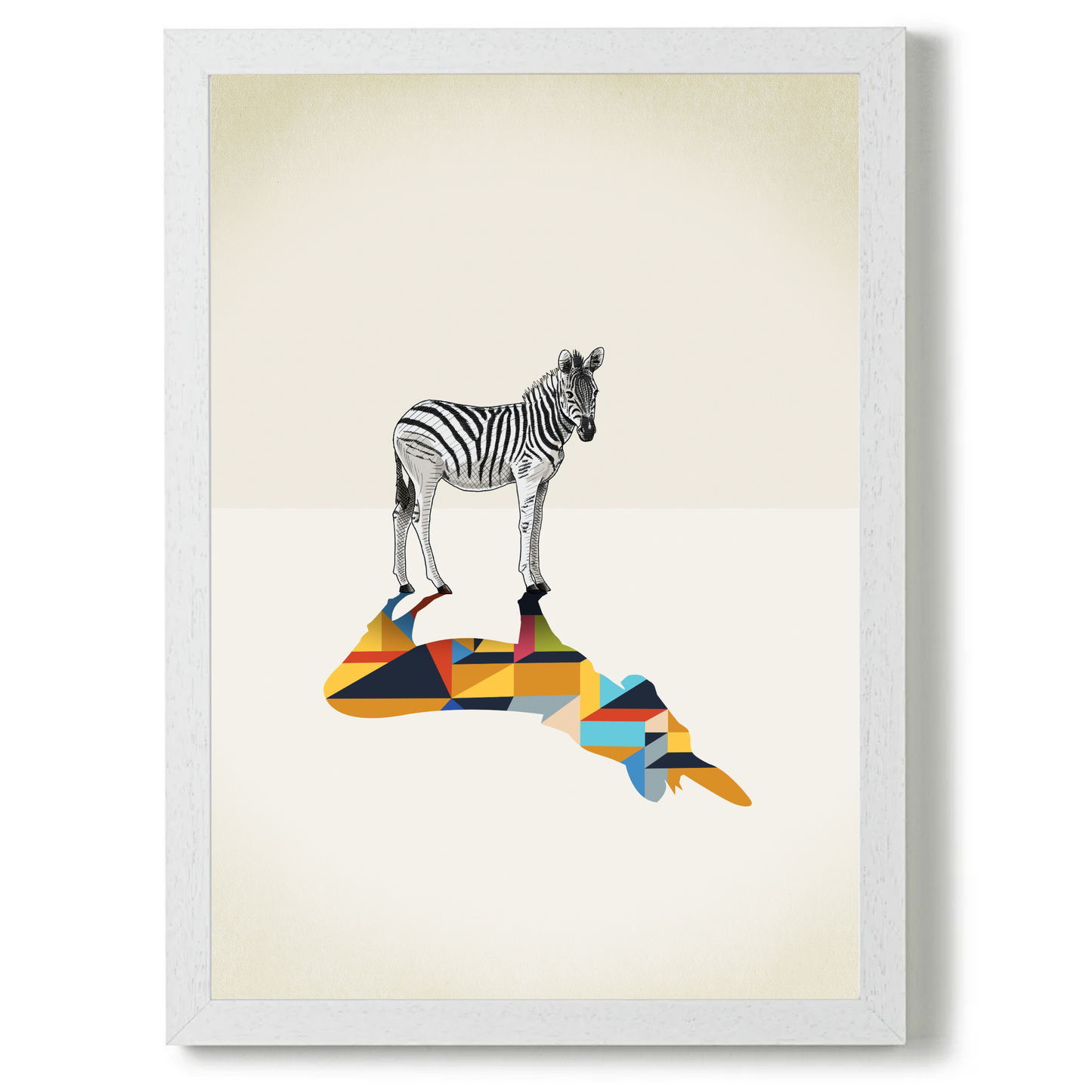 Walking Shadow Zebra by Jason Ratliff