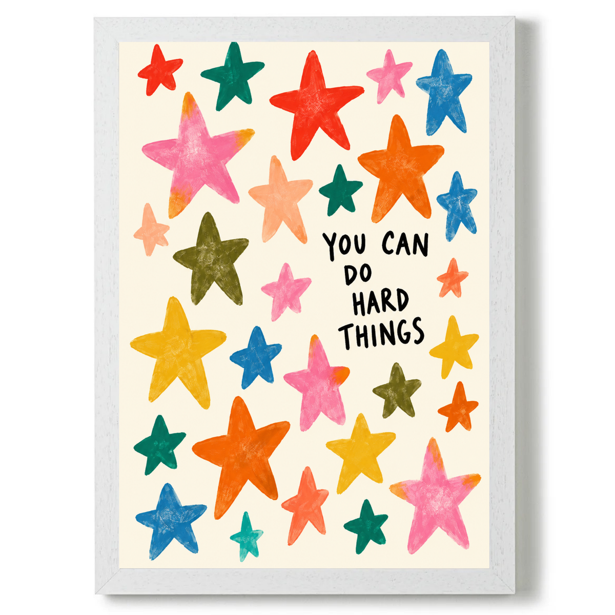 You can do hard things by Print Studio By Anya