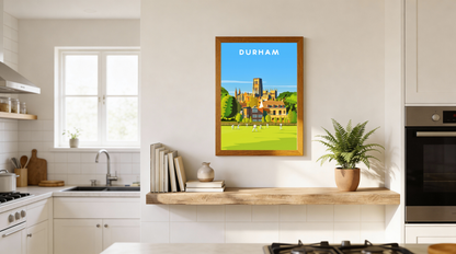 Durham 4 Print - Illustrated Artwork by Richard O’Neill