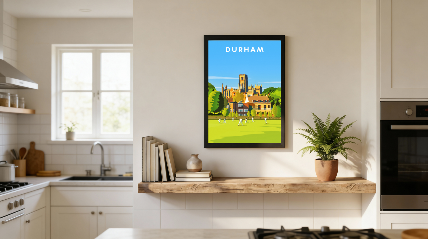 Durham 4 Print - Illustrated Artwork by Richard O’Neill