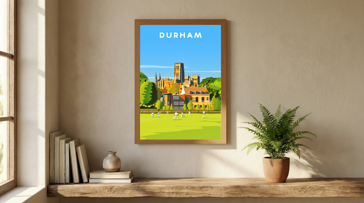 Durham 4 Print - Illustrated Artwork by Richard O’Neill