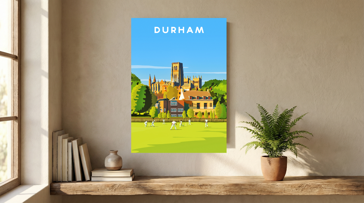Durham 4 Print - Illustrated Artwork by Richard O’Neill