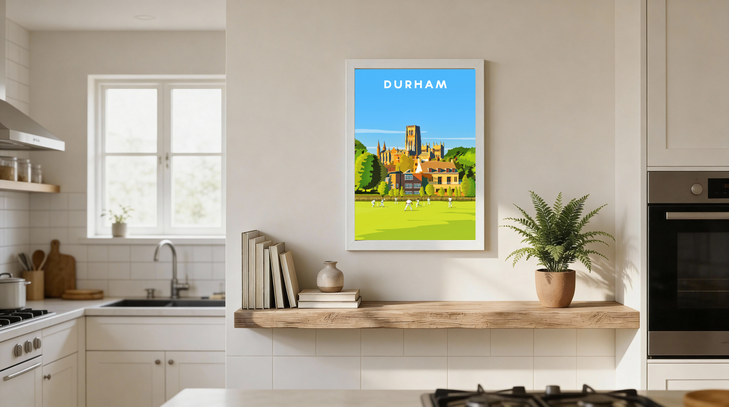 Durham 4 Print - Illustrated Artwork by Richard O’Neill