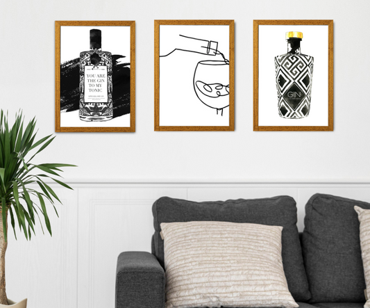 Home Bar - Build Your Own Gallery Wall Bundle (Set of 3)