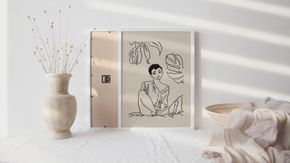 Sundays Art Print by Lucy Michelle