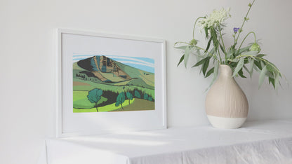 Mam Tor, Peak District, Derbyshire, Landscape Art Print By James Bywood