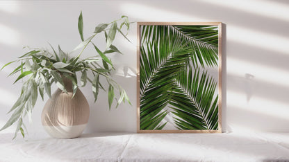 Palm Leaf III Print By Orara Studio, Framed Botanical & Nature Art Print