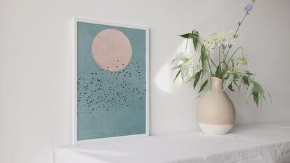 A Fly Away Modern Contemporary Art Print by Kubistika