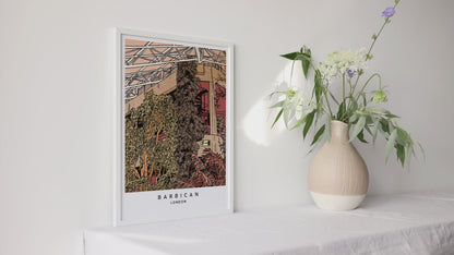 Barbican Art Print by Lucy Michelle