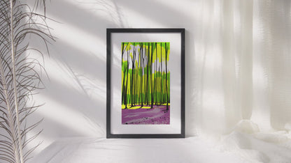 Beech Woodland near Grassington in Wharfedale, Yorkshire By James Bywood