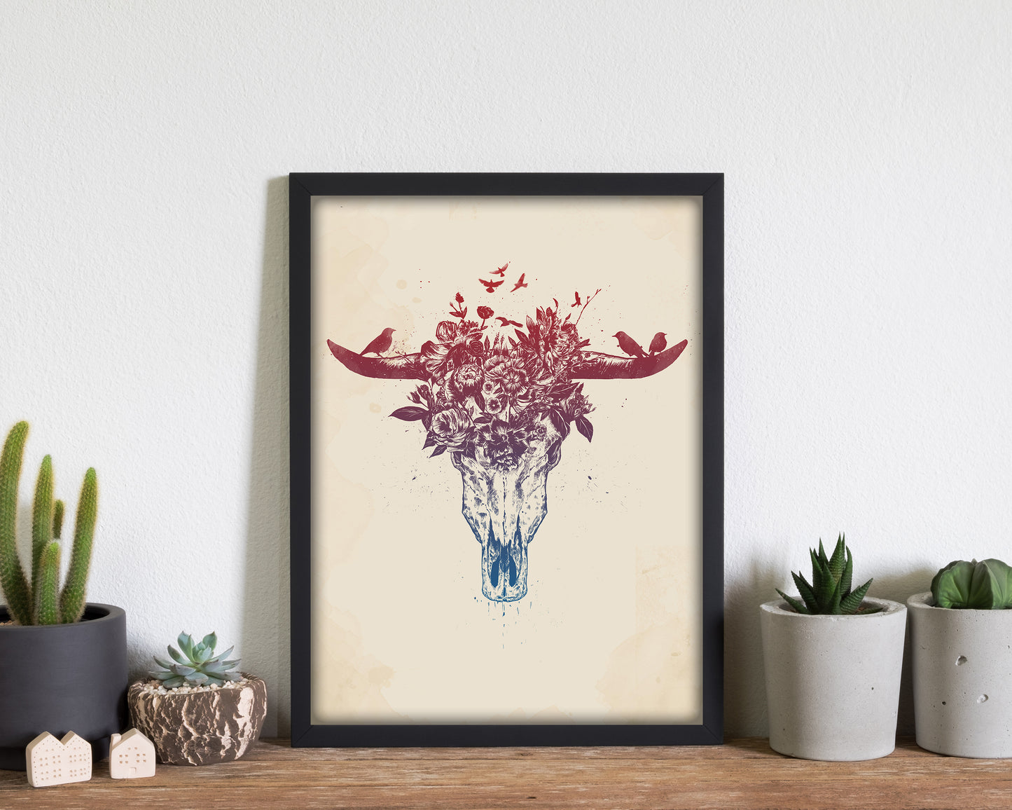 Dead Summer Animal Art Print by Balaz Solti