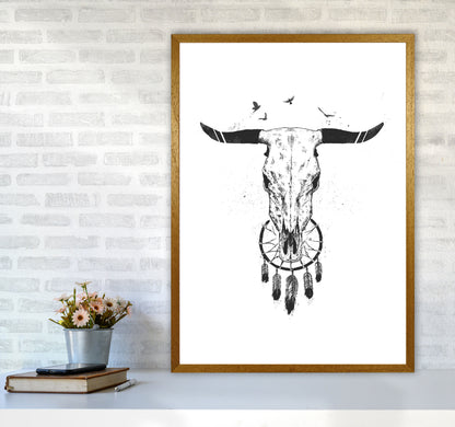Beautiful Dream B&W Animal Art Print by Balaz Solti A1 Print Only