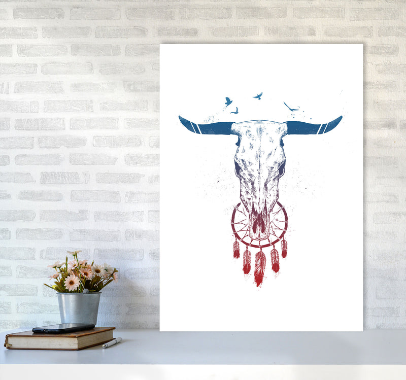 Beautiful Dream Animal Art Print by Balaz Solti A1 Black Frame