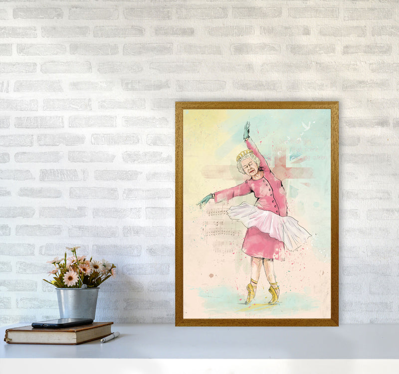 Dancing Queen Art Print by Balaz Solti A2 Print Only