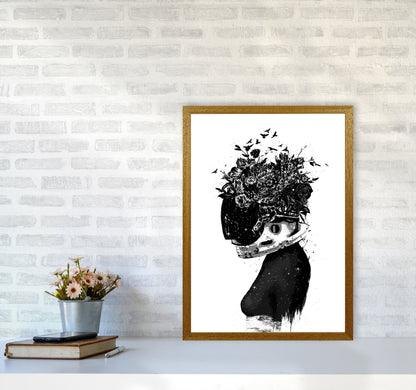 Hybrid Girl Art Print by Balaz Solti A2 Print Only