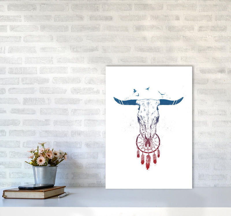 Beautiful Dream Animal Art Print by Balaz Solti A2 Black Frame