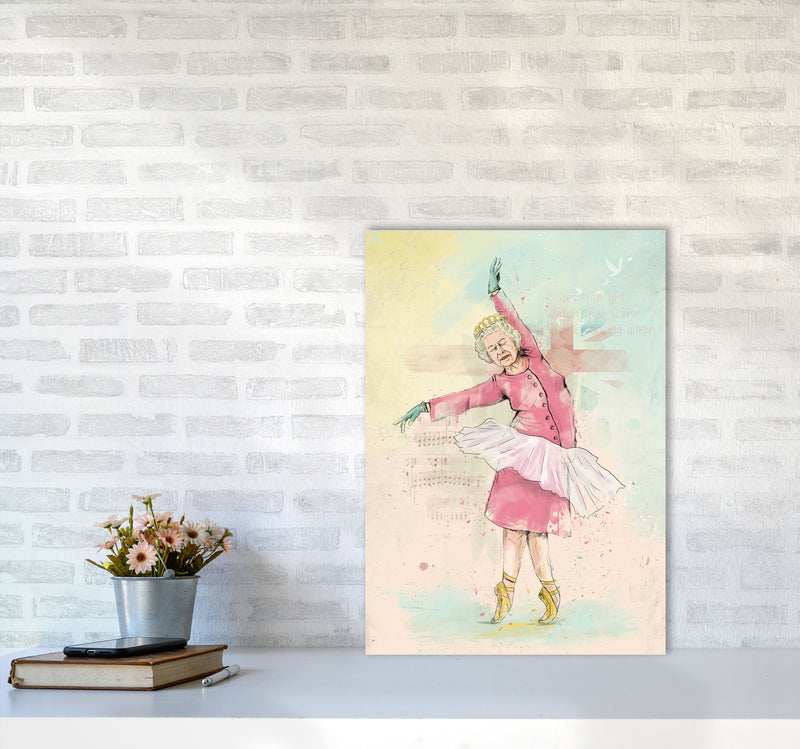Dancing Queen Art Print by Balaz Solti A2 Black Frame