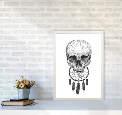 Dream Forever Gothic Art Print by Balaz Solti A2 Oak Frame