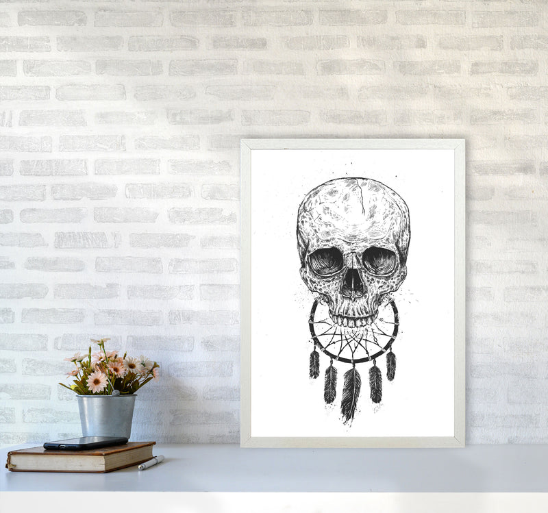 Dream Forever Gothic Art Print by Balaz Solti A2 Oak Frame