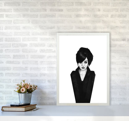 The Widow Art Print by Balaz Solti A2 Oak Frame