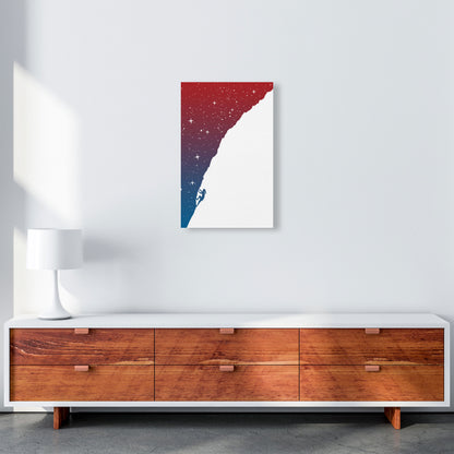 Night Climber Colour Art Print by Balaz Solti A3 Canvas