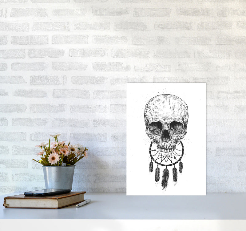 Dream Forever Gothic Art Print by Balaz Solti A3 Black Frame