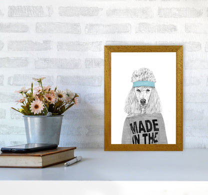 80's Bitch Dog Animal Modern Art Print by Balaz Solti A4 Print Only