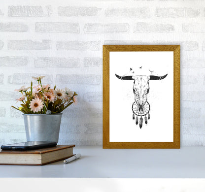 Beautiful Dream B&W Animal Art Print by Balaz Solti A4 Print Only