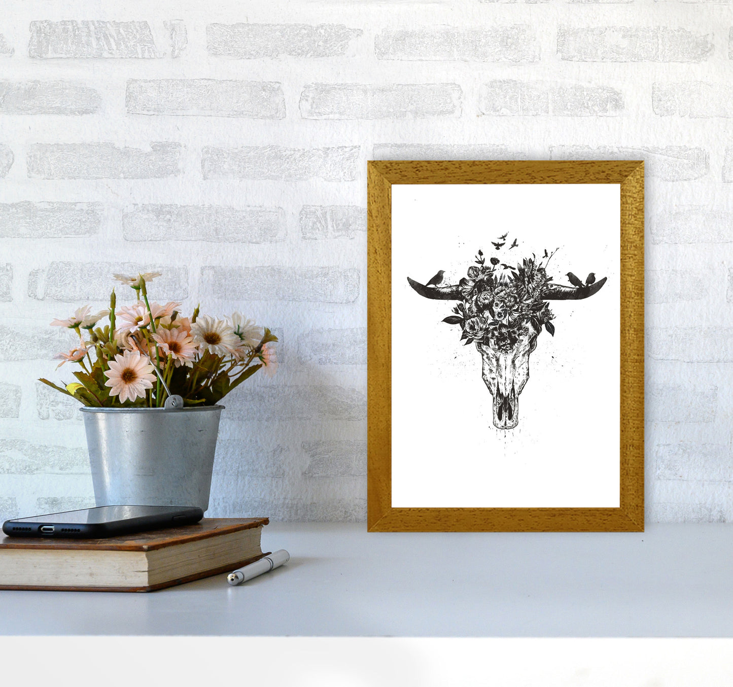 Dead Summer B&W Animal Art Print by Balaz Solti A4 Print Only