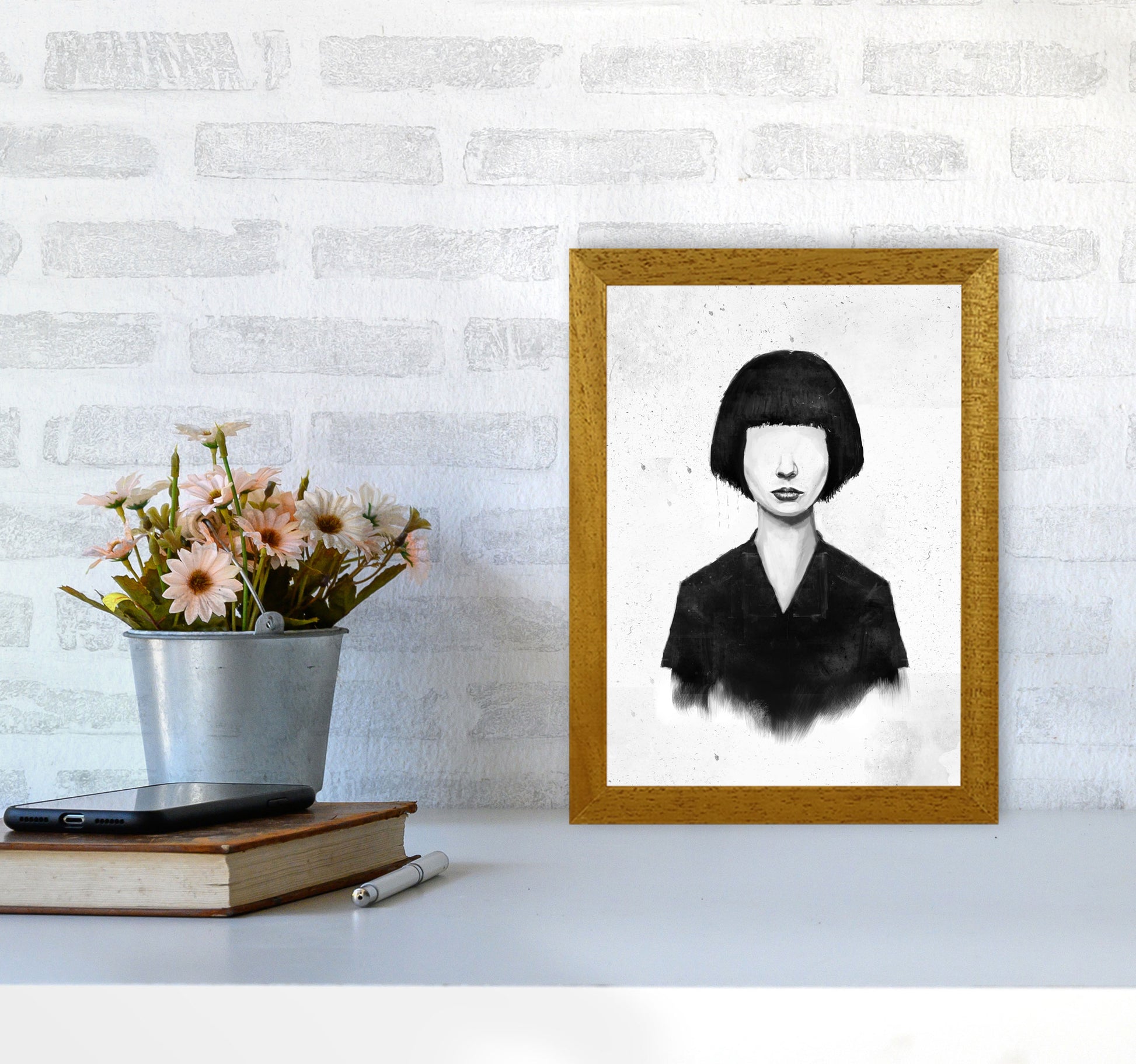 What You See Is What You Get Art Print by Balaz Solti A4 Print Only